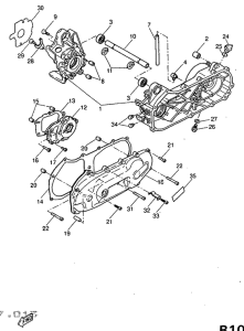 YQ50 Картер двигателя