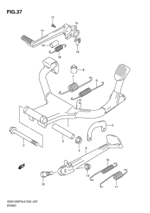 GSX1250 (ABS) Stand comp