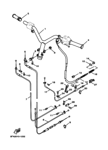 YA100W ｽﾃｱﾘﾝｸﾞﾊﾝﾄﾞﾙ & ｹｰﾌﾞﾙ