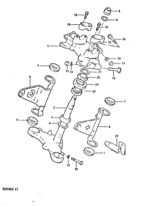 GS650 Траверса нижняя