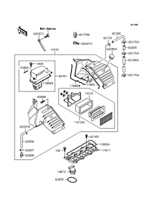 ZR400 Воздушный фильтр