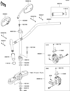 VN1700 Руль