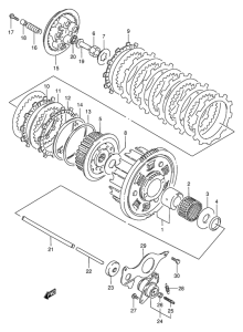 GSF400 Бендикс