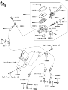 ER650 Главный тормозной цилиндр