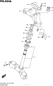 GSX-S1000 (ABS) Траверса нижняя