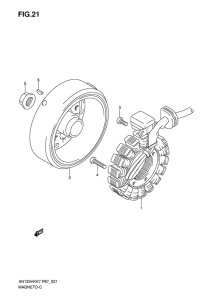 AN125 Зажигание