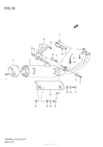 AN650 (ABS) Глушитель