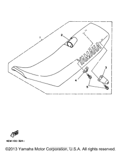 WR250Z Сиденье