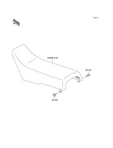 KX500 Пружина