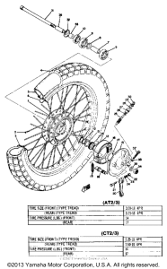 AT2 Переднее колесо