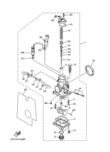 TZ125 Carburetor assy