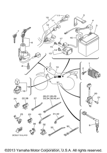 XT250BC Электрика