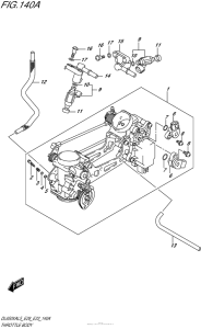 DL650X (ABS) Throttle Body (Dl650Xal5 E28)