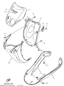 YN50R Ветровое стекло