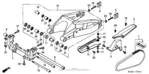 CBR900RR Swingarm (2)