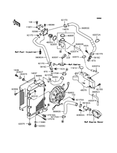 VN1500 Радиатор
