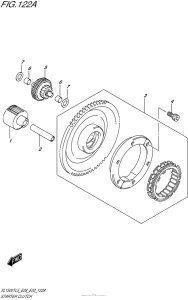 VL1500T Муфта стартера