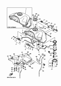 XT1200ZE Топливная магистраль