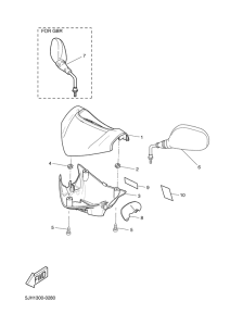 EW50 Обтекатель 1