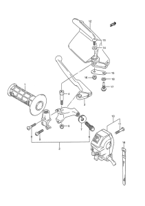 TS200 Left handle switch