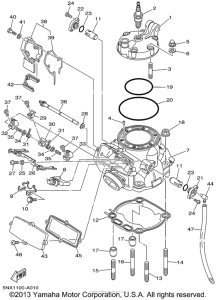  Головка цилиндров