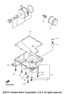 YZF-R6 Масляный фильтр