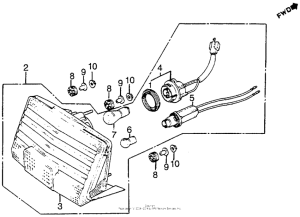 VF1100S Фонарь