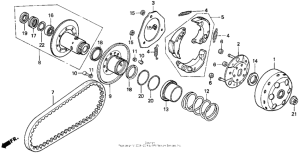 CN250 Вариатор
