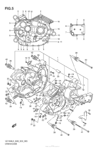VZ1500 Картер двигателя