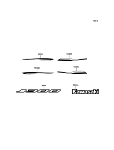 SC300 Decals(Green / Black)