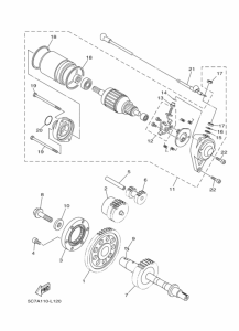 XV1900CU Стартер