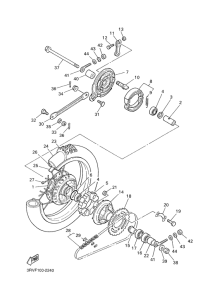 PW80 Переднее колесо