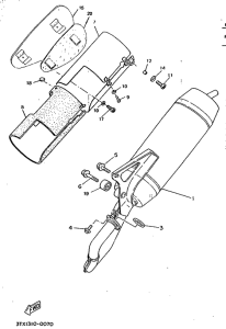 CW50RSX Выхлопная система