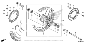  Переднее колесо