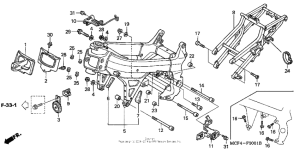 RVT1000R Frame ('02-'05)