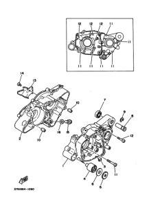 TZR50 ｸﾗﾝｸｹｰｽ