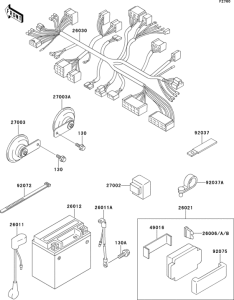 ZR1100 Электрика