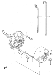 RM125 Зажигание