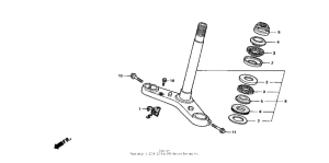 NSR50R Траверса нижняя