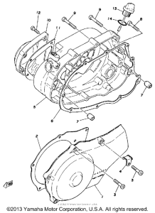 DT175F Боковые крышки