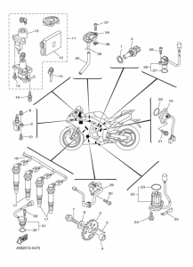 YZF-R1 Электрические детали