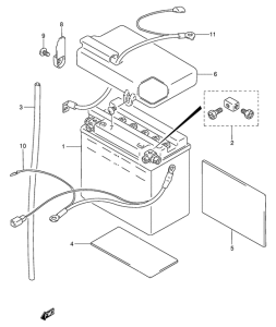 VS800 Аккумулятор