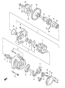 GSX-R1100 Альтернатор