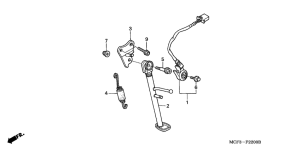 VTR1000SP Stand comp
