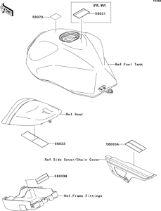 ZR750 Лейбл предостережения