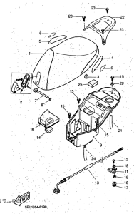 YH50 Selle. porte -bagages