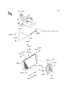 ZR800 Радиатор