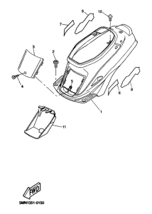 CW50 Couvercle lateral