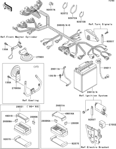 EX250 Электрика