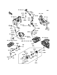EX300 Патрубки охлаждения